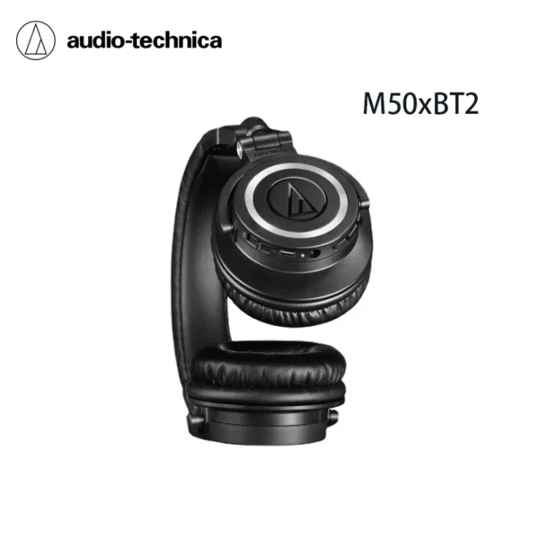 100% Original Audio Technica ATH M50XBT2 Professional Monitoring Low Delay Bluetooth 5.0 Headwear 180 Degree Rotation Headphones - Image 2