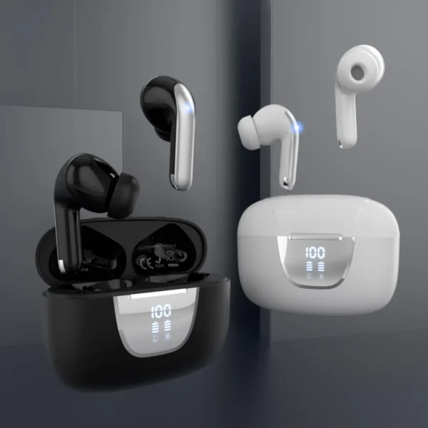 2023 New S42 Wireless Bluetooth Earphones With Mic Noise Cancelling Stereo LED Digital Display Headsets Sports Gaming Headphones - Image 4