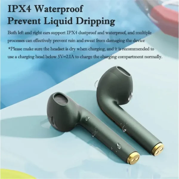 Ariettie Brand J18 Headset Wireless Earphones Bluetooth Headphones True Stereo Sport Game TWS Earbuds In Ear With Mic Touch - Image 3