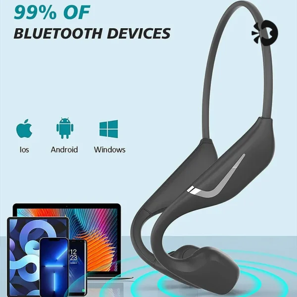 Bone Conduction Bluetooth Headphones IPx7 Waterproof Swimming Headphones  Bluetooth Headset Outdoor Running Cycling  Headset - Image 2