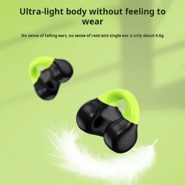 MONSTER AX10 Earphone TWS HIFI Headset For Bluetooth Earbuds Wireless Headphones Noise With Waterproof Mic Sports Ear clip type - Image 2