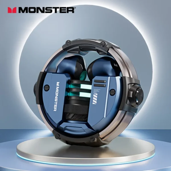 Monster XKT10 Noise Reduction Earbuds Dual Mode Headset HIFI Sound Bluetooth V5.2 Gaming Earphones Wireless Headphones With Mic