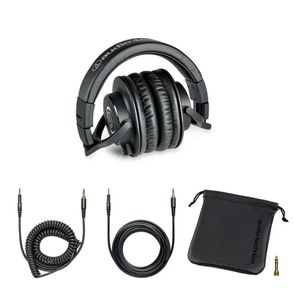 Original Audio Technica ATH M50X HIFI Earphones Professional Fully Enclosed Foldable Monitoring Headphones Game Music Headset - Image 2