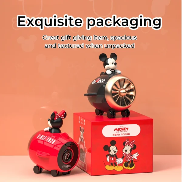 Original Disney Bluetooth Speaker Smart Sound Box KS7 Portable Subwoofer Desktop Waterproof Mickey Kid Gift Home Decoration Cute - Image 4