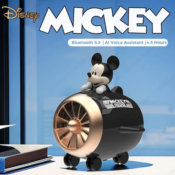 Original Disney Bluetooth Speaker Smart Sound Box KS7 Portable Subwoofer Desktop Waterproof Mickey Kid Gift Home Decoration Cute