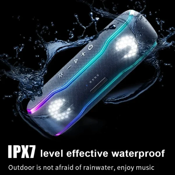 Outdoor Portable Lantern Bluetooth Speaker Speaker IPX7 Waterproof Wireless Support AUX TWS BT Connection - Image 3