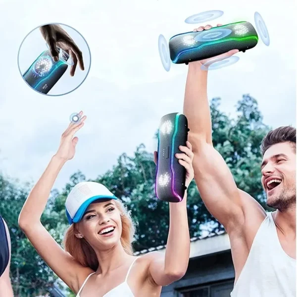 Outdoor Portable Lantern Bluetooth Speaker Speaker IPX7 Waterproof Wireless Support AUX TWS BT Connection - Image 4